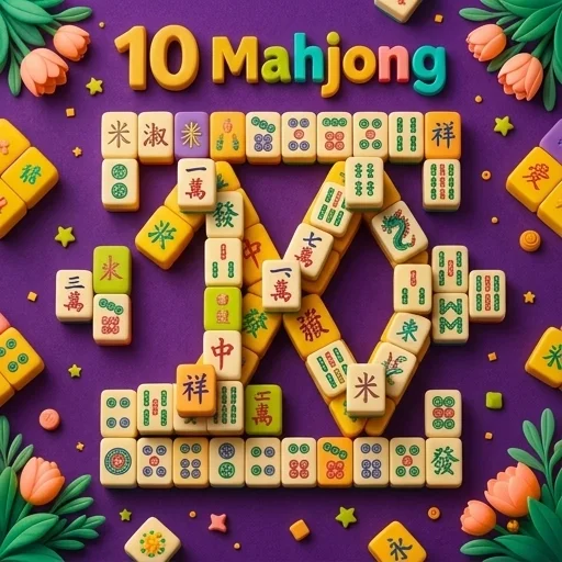 10 Mahjong logo