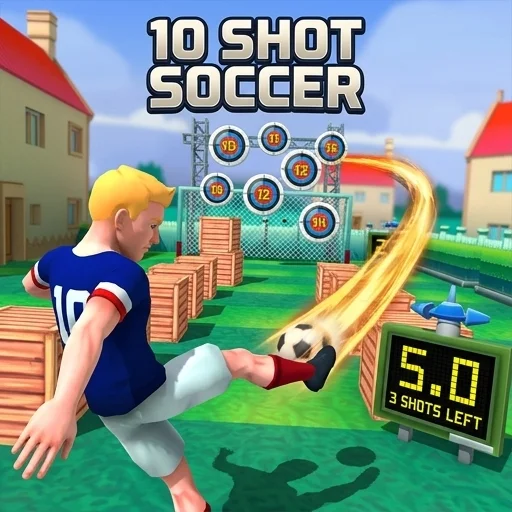 10 Shot Soccer logo