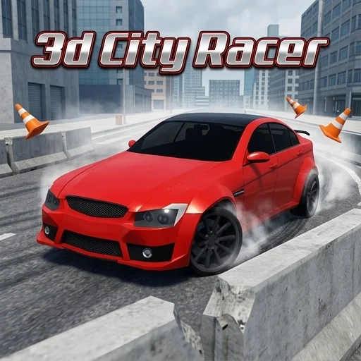 3d City Racer logo