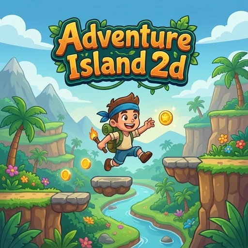 Adventure Island 2d logo