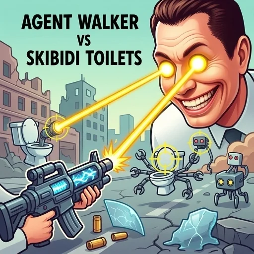Agent Walker Vs Skibidi Toilets logo