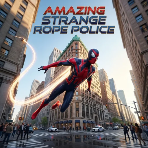 Amazing Strange Rope Police logo