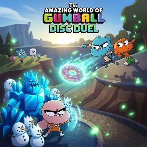 Amazing World Of Gumball Disc Duel logo