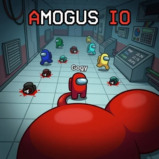 Amogus IO logo