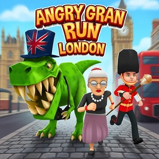 Angry Gran Run London logo