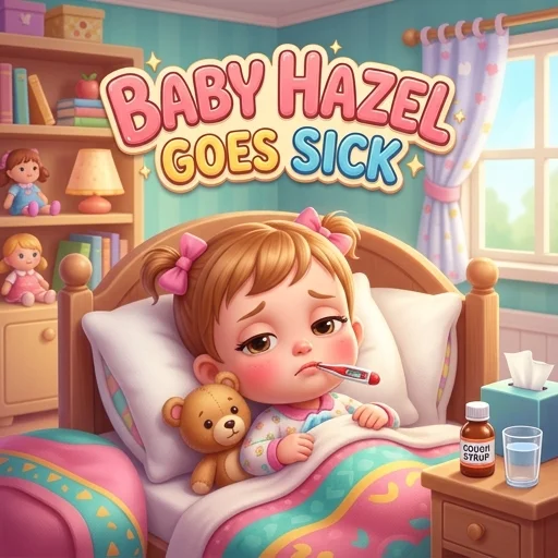 Baby Hazel Goes Sick logo