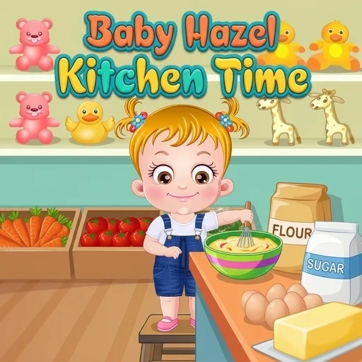 Baby Hazel Kitchen Time logo