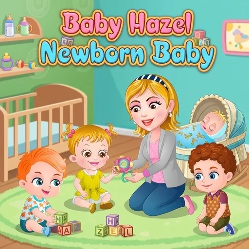 Baby Hazel Newborn Baby logo