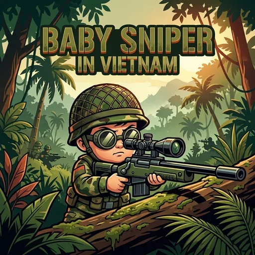 Baby Sniper In Vietnam logo