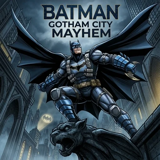 Batman Gotham City Mayhem logo