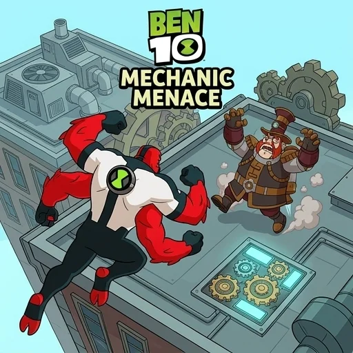 Ben 10 Mechanic Menace logo
