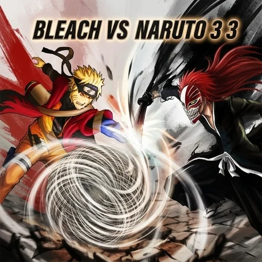 Bleach VS Naruto 3 3 logo