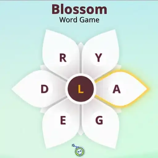Blossom word game logo