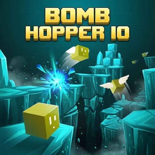 Bomb Hopper io logo