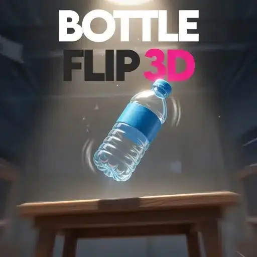 Bottle Flip 3D logo