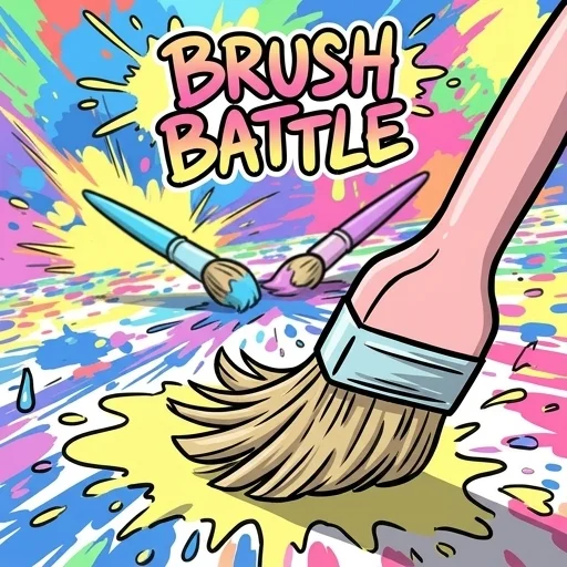 Brush Battle logo