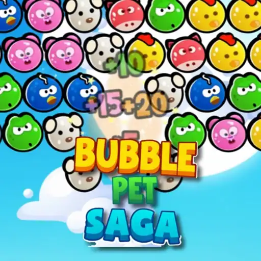 Bubble pet saga logo