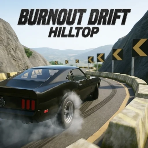 Burnout Drift Hilltop logo