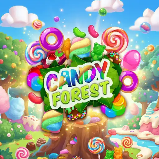 Candy forest logo