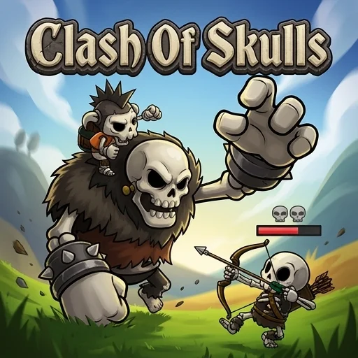 Clash Of Skulls logo
