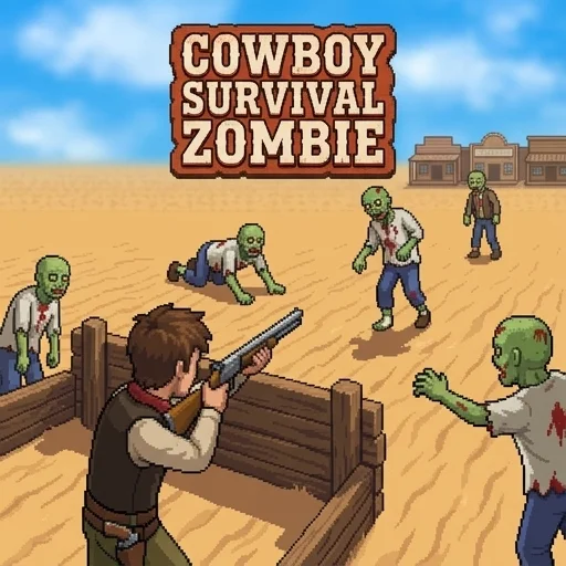Cowboy Survival Zombie logo