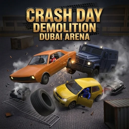 Crash Day Demolition Dubai Arena logo