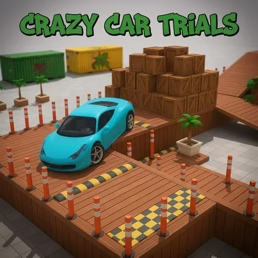 Crazy Car Trials logo