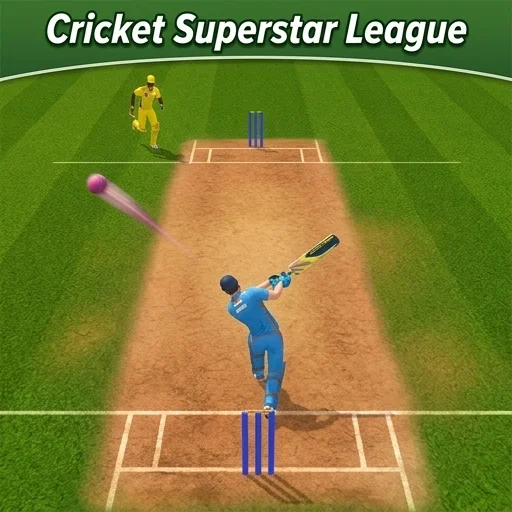 Cricket Superstar League logo