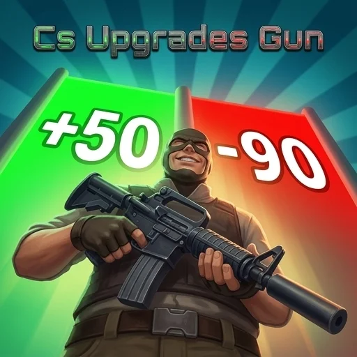 Cs Upgrades Gun logo