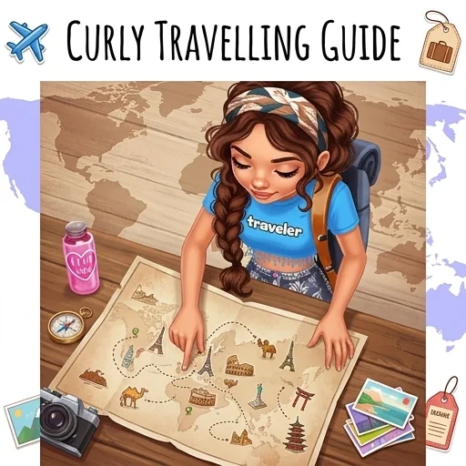 Curly Travelling Guide logo