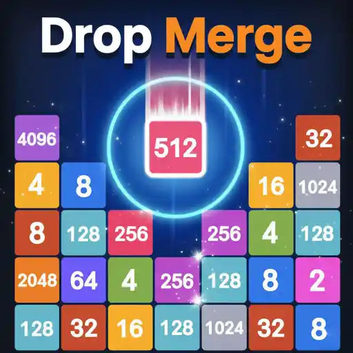 Drop merge logo