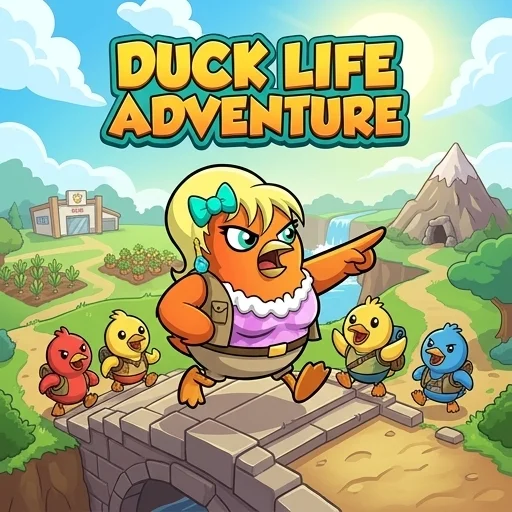 Duck Life Adventure logo