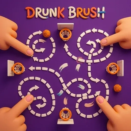 Drunk Brush logo