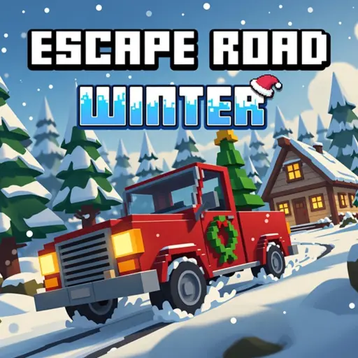 Escape Road Winter logo