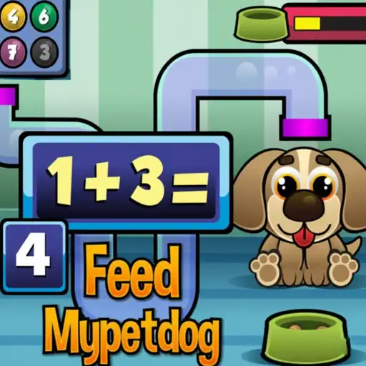 Feed My Pet Dog Number logo