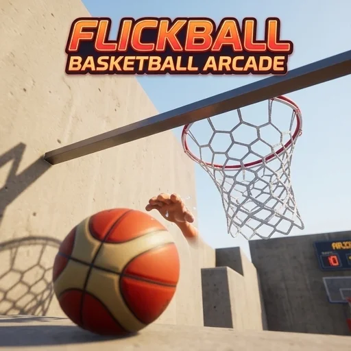 Flickball Basketball Arcade logo
