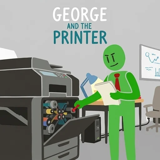 George And The Printer logo