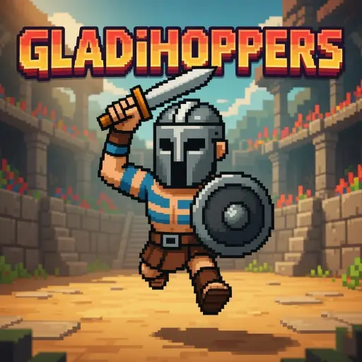 Gladihoppers Unblocked logo