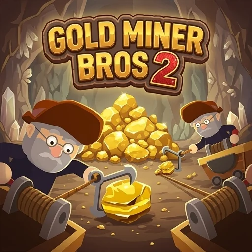 Gold Miner Bros 2 logo
