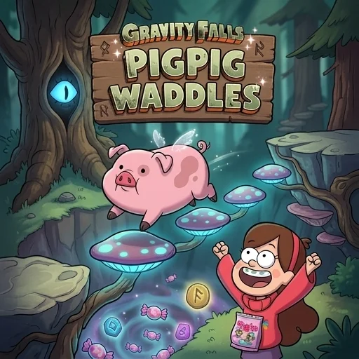 Gravity Falls Pigpig Waddles logo