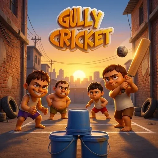 Gully Cricket logo