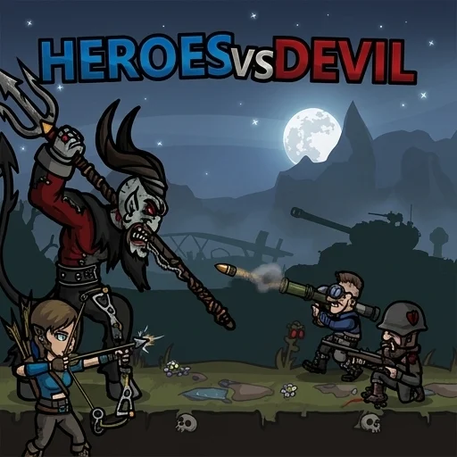 Heroes Vs Devil logo