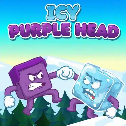 Icy Purple Head logo