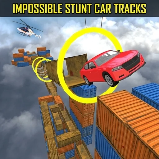 Impossible Stunt Car Tracks logo