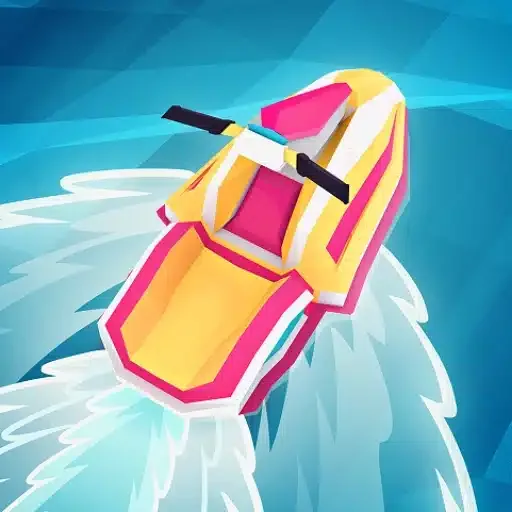 Jetski race logo