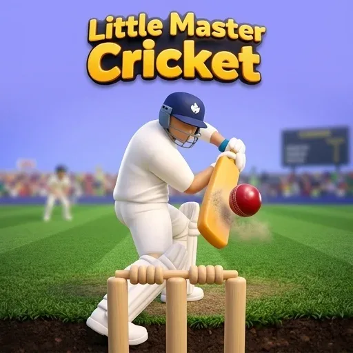 Little Master Cricket logo