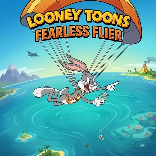 Looney Toons Fearless Flier logo