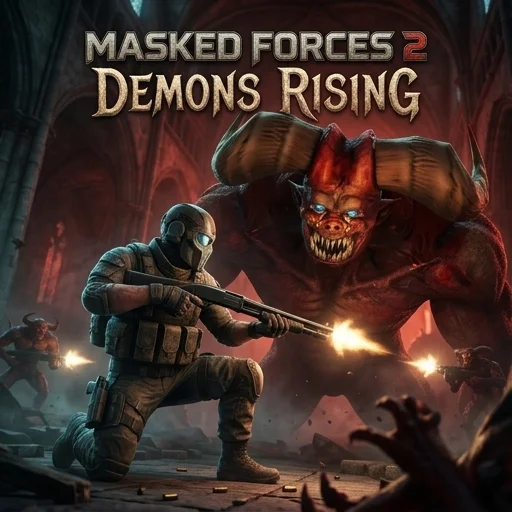 Masked Forces 2 Demons Rising logo