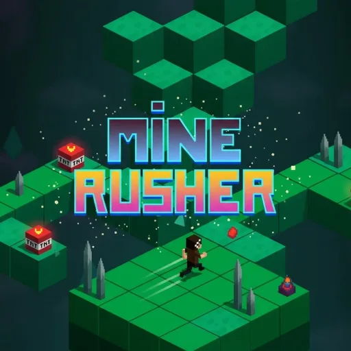 Mine rusher logo