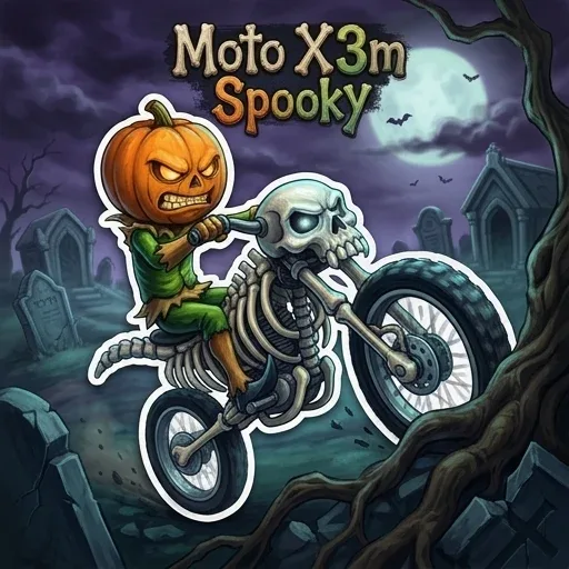 Moto X3m Spooky logo